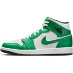 Reduzierte Grüne Nike Jordan Herrensneaker & Herrenturnschuhe in Normalweite aus Veloursleder Größe 41 