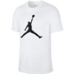 Weiße Nike Air Jordan Jumpman T-Shirts für Herren Größe L 