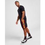 Schwarze Nike Jordan Atlanta Hawks Herrenshorts Größe M 