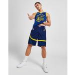 Blaue Nike Jordan Golden State Warriors Herrenshorts aus Polyester Größe L 