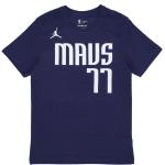 Marineblaue Streetwear Nike Essentials NBA T-Shirts für Herren Größe L 