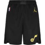 Reduzierte Schwarze Nike Jordan NBA Kurze Hosen mit Basketball-Motiv für Herren Größe XXL 