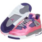 Jordan Nike Girls Air 4 Retro GS, EU:36.5;Farbe:Pink/Lila