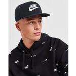 Schwarze Bestickte Nike Pro Snapback-Caps aus Polyester für Damen 