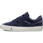 Reduzierte Blaue Nike Jordan Low Sneaker mit Schnürsenkel für Damen Größe 38,5 