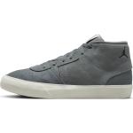 Graue Nike Jordan High Top Sneaker & Sneaker Boots aus Veloursleder leicht für Herren Übergrößen 