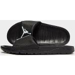 Schwarze Nike Jordan Kindersportschuhe mit Riemchen aus Leder rutschfest Größe 37,5 