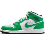 Reduzierte Grüne Nike Jordan High Top Sneaker & Sneaker Boots aus Veloursleder für Damen Größe 39 