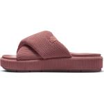 Reduzierte Pinke Nike Jordan Badeschlappen mit Riemchen leicht für Damen Größe 43 