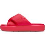 Reduzierte Rote Nike Jordan Badeschlappen mit Riemchen leicht für Damen Größe 42 