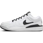 Weiße Nike Jordan Stadium Herrenschuhe aus Leder Größe 42 