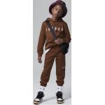 Braune Nike Jordan Kinderhoodies & Kapuzenpullover für Kinder aus Fleece für Babys 