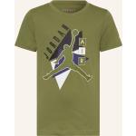 Hellgrüne Nike Jordan T-Shirts aus Jersey für Herren 
