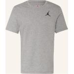 Graue Nike Jumpman T-Shirts aus Jersey für Herren Größe XXL 