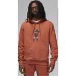 Orange Nike Jordan Herrenhoodies & Herrenkapuzenpullover aus Fleece mit Kapuze Größe S 