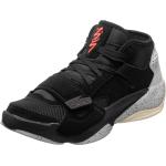 Reduzierte Schwarze Nike Jordan 2 Basketballschuhe atmungsaktiv für Kinder Größe 38,5 