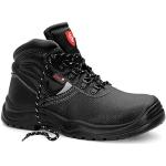 Schwarze Jori Safety Shoes Sicherheitsstiefel aus Leder antistatisch Größe 43 