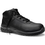 Schwarze Jori Safety Shoes Sicherheitsstiefel aus Leder atmungsaktiv Größe 36 