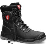 Schwarze Jori Safety Shoes Sicherheitsstiefel mit Reißverschluss aus Leder antistatisch Größe 36 für den für den Winter 