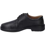 Reduzierte Schwarze Business Josef Seibel Talcott Derby Schuhe mit Schnürsenkel in Spezialweite aus Leder für Herren Größe 46 