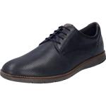 Blaue Business Josef Seibel Tyler Derby Schuhe mit Schnürsenkel für Herren Größe 46 