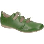 Grüne Josef Seibel Fiona Runde Lederschuhe & Kunstlederschuhe in Normalweite aus Glattleder mit herausnehmbarem Fußbett für Damen 