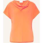 Orange Joseph Ribkoff Wasserfall-Ausschnitt Blusenshirts & Schlusen aus Polyester für Damen Größe S für den für den Sommer 