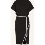 Schwarze Joseph Ribkoff Taillierte Kleider mit Reißverschluss aus Polyester für Damen Größe L 