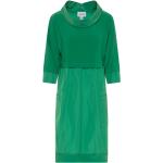 Grüne Joseph Ribkoff U-Boot-Ausschnitt Taillierte Kleider mit Knopf für Damen Größe XXL 