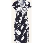 Dunkelblaue Kurzärmelige Joseph Ribkoff Wickelkleider aus Polyester für Damen Größe XS 
