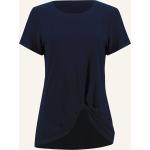 Dunkelblaue Joseph Ribkoff T-Shirts aus Polyester für Damen Größe M 
