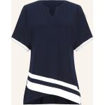 Dunkelblaue Joseph Ribkoff T-Shirts aus Jersey für Damen Größe M 