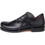 Schwarze Haferl Schuhe Herrentrachtenschuhe aus Kalbsleder Größe 46 