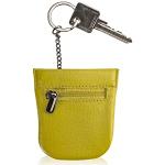 Grüne Josephine Osthoff Herrenschlüsseletuis & Herrenschlüsseltaschen mit Reißverschluss aus Leder klein 