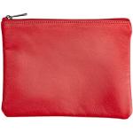 Rote Josephine Osthoff Damengeldtaschen aus Leder 
