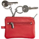 Rote Josephine Osthoff Damenschlüsseletuis & Damenschlüsseltaschen aus Leder 