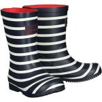 Joules Junior Roll Up Welly Stripe navy