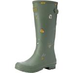 Joules Ladies Welly Print Wellingtons Dogs navy