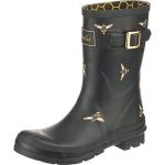 Joules Molly Welly (204272) black metallic bees