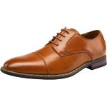 Braune Business Hochzeitsschuhe & Oxford Schuhe mit Schnürsenkel atmungsaktiv für Herren Größe 44,5 