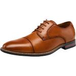 Braune Business Hochzeitsschuhe & Oxford Schuhe mit Schnürsenkel atmungsaktiv für Herren Größe 45 