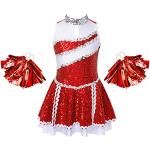 Rote Zombieschulmädchen-Kostüme & Schulmädchen-Halloweenkostüme für Kinder Größe 158 