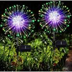 Reduzierte Bunte Wegbeleuchtungen LED mit Blumenmotiv aus Kupfer 