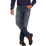 Blaue JP 1880 Stretch-Jeans mit Reißverschluss aus Denim für Herren Große Größen 