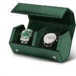 Reduzierte Grüne Elegante Uhrenaufbewahrungen: Uhrenboxen & Uhrenkästen für Herren 