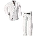 Ju-Sports Ju-Jutsu Anzug Brasilia Weiß A5 I Moderner Jujutsu Anzug für Erwachsene I BJJ Gi Herren fürs Training I Doppelt verstärkter Brust- & Schulterbereich I 100% Baumwolle