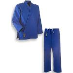 Ju-Sports SV Premium Ju-Jutsu Anzug Ronin Blau 180 I Superleichter Jujutsu Anzug für Erwachsene I BJJ Gi Herren mit eingesticktem Kanji-Zeichen I 100% Baumwolle