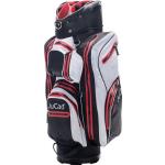 Rote Sportliche JuCad Golf Cartbags mit Außentaschen 