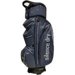 Dunkelblaue Golfbags & Golftaschen mit Reißverschluss mit Außentaschen 