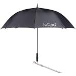 JuCad Golfschirm Automatik ohne Schirmstift - Schwarz